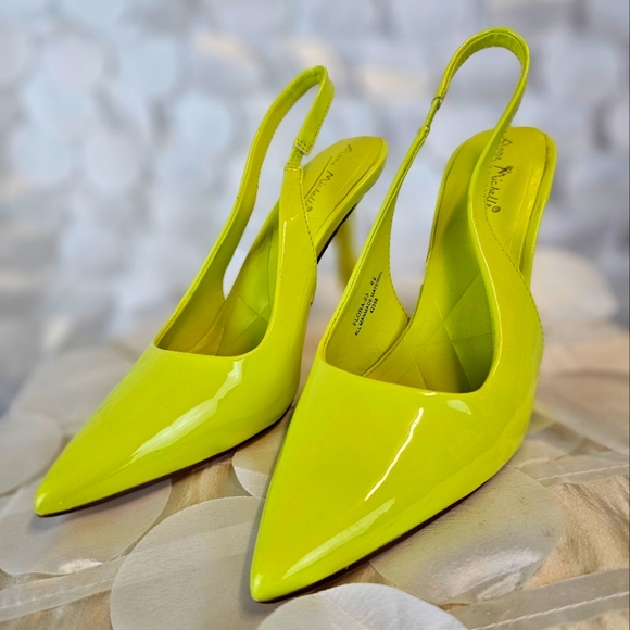 Shoes - YELLOW CITRUS FLORA HIGH HEELS